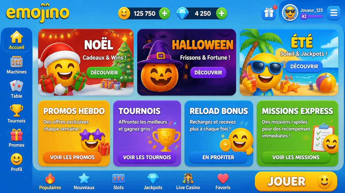 Des offres saisonnières et promotions régulières colorées